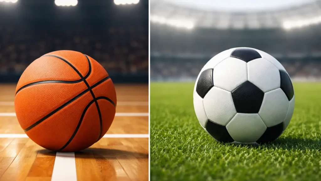 Basketball und Fußball Wetten im Vergleich Unterschiede
