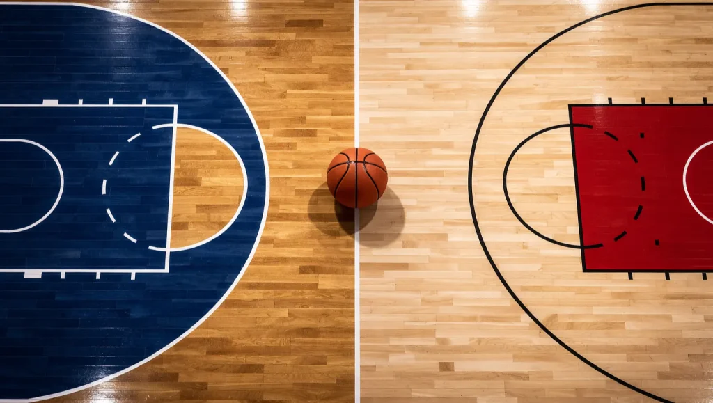 FIBA vs NBA Regeln Unterschiede Basketball Wetten